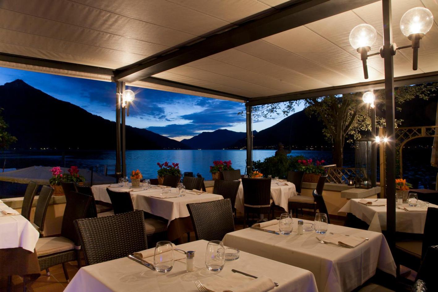 Albergo Ristorante La Palma Биссоне Экстерьер фото